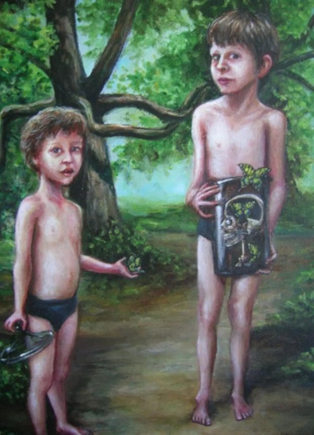 JulieKSchuler's tweet image. The Butterfly Collectors
original painting

jschulerart.etsy.com/listing/986849…

#painting #originalart #forest #children #butterflies #surrealism #spooky