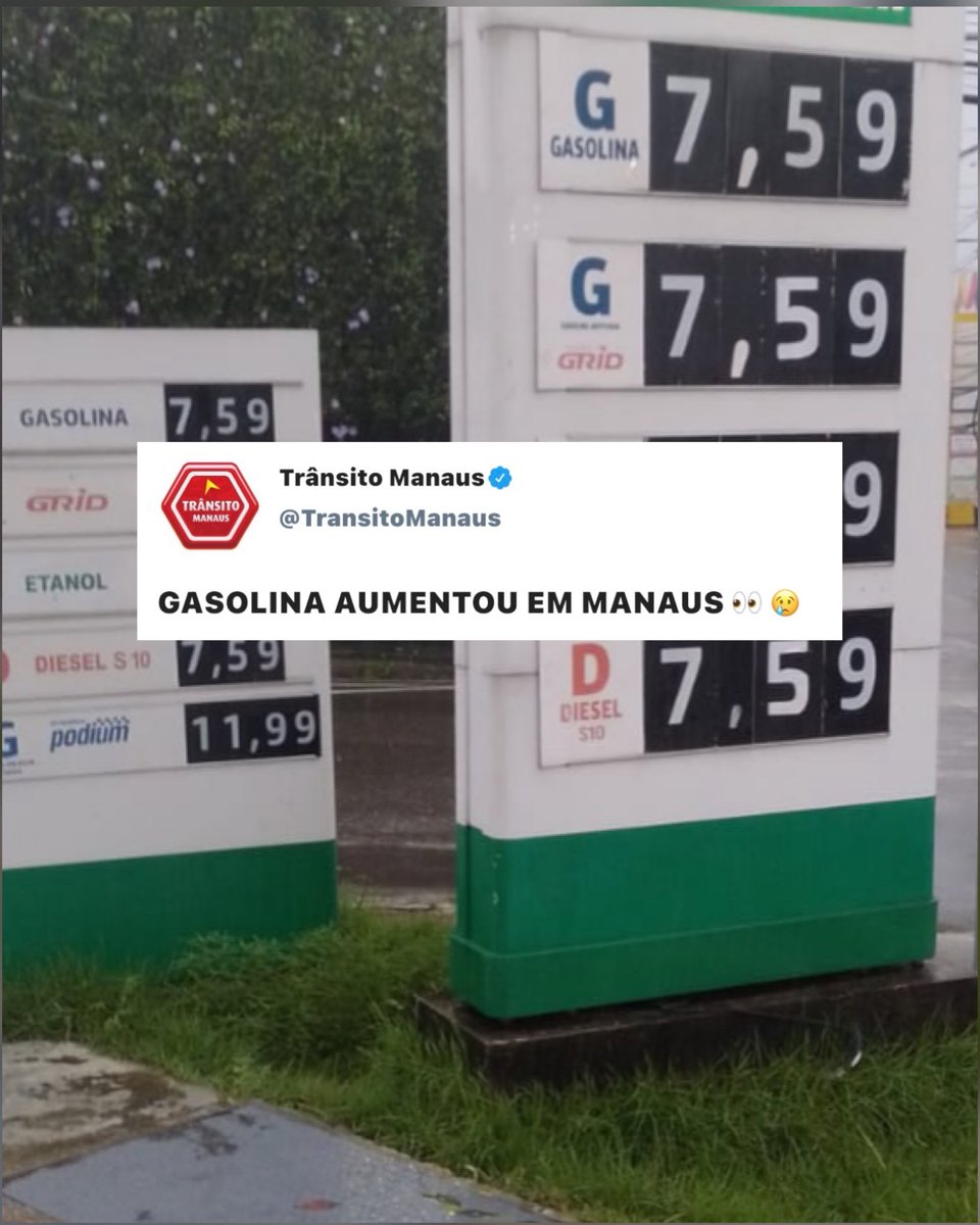Trânsito Manaus tweet media