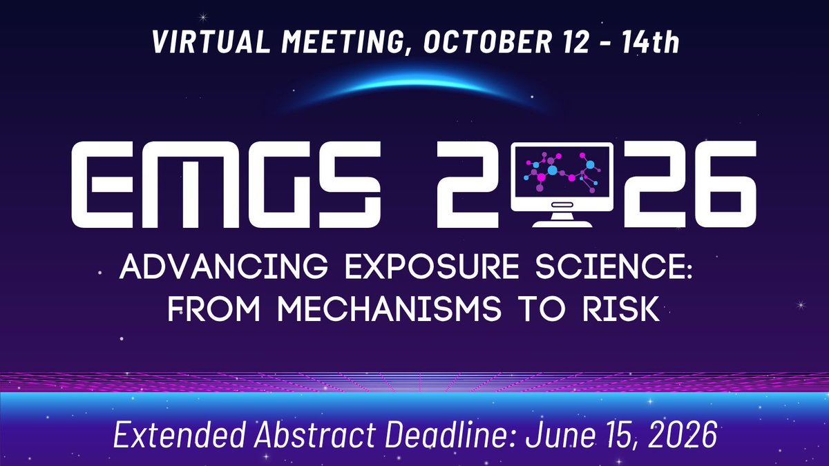 Environmental Mutagenesis and Genomics Society tweet media
