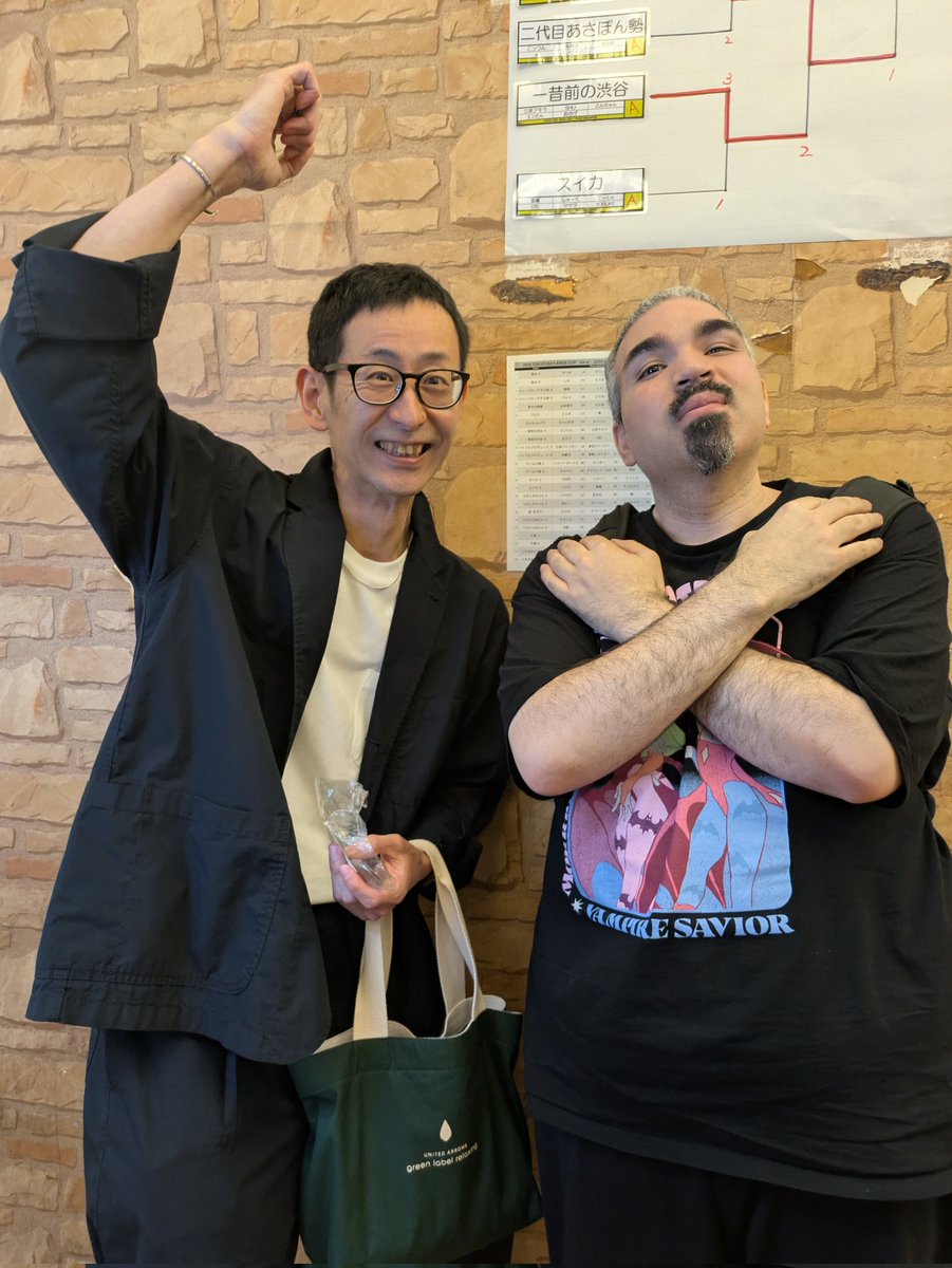 sasquatch21chan's tweet photo. Thank you for coming to Japan！
I'm happy to see you😆
@BagelSecond 
@cUrSe_MightyMar 
@BeatBy38_FGHI https://t.co/mdbSOWjTJk