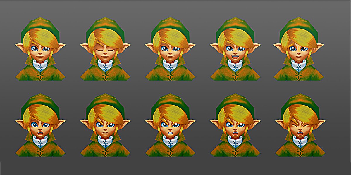 retromesh3D's tweet image. Hello! Thank you for the feedback over the weekend. I received a bit of critcism in regards to the eyes so I went ahead and scaled them down a bit. Left is before, right is after. Hope it looks better now! Look forward to more things! #Zelda #3dmodeling #animation #gaming