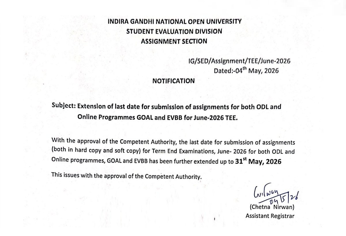IGNOU RC VIJAYAWADA tweet media