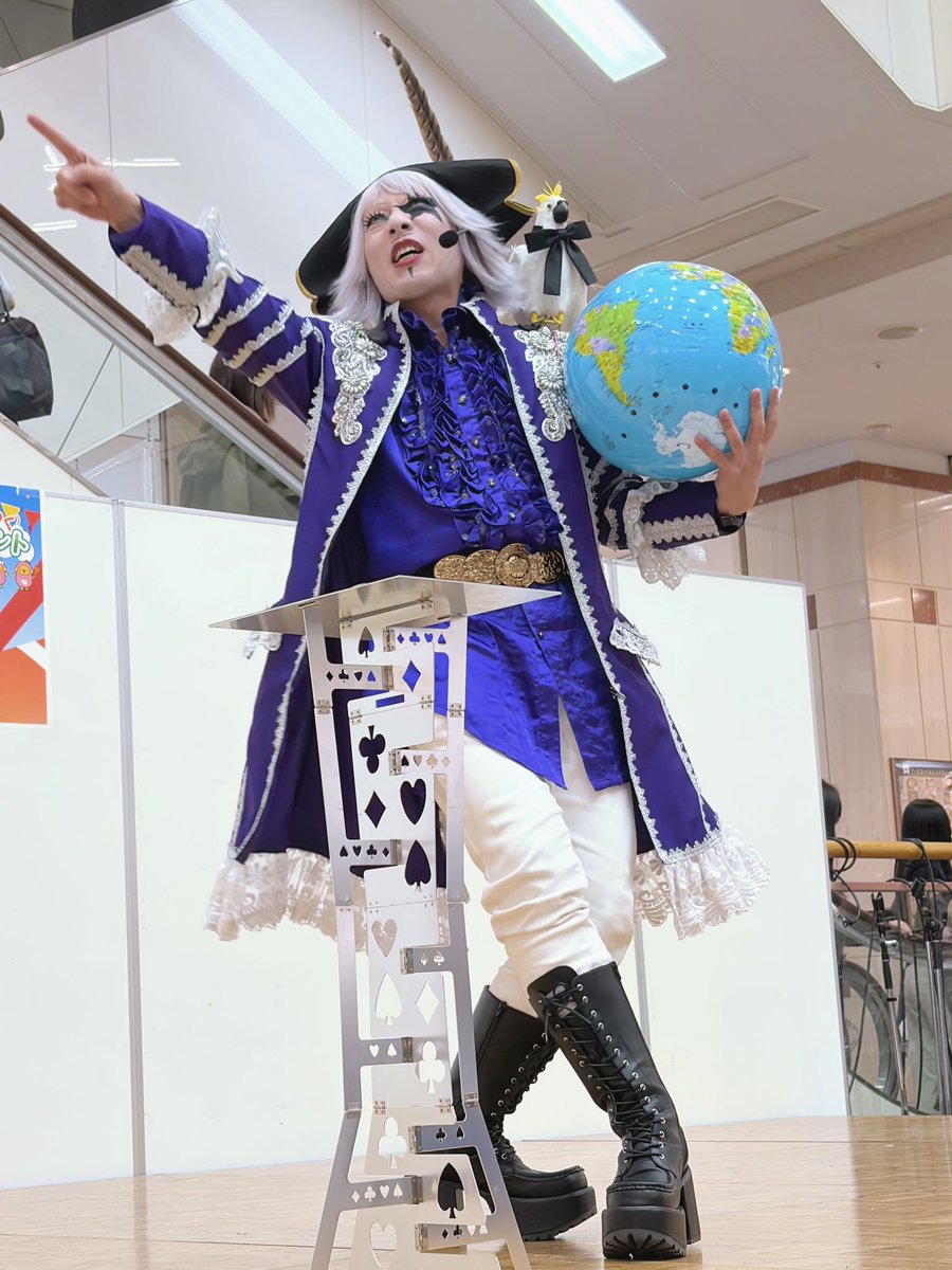 jtmk1833's tweet photo. ゆめタウン久留米にてゴー☆ジャスさん！
今日も面白かったー！🤩🌏✨

#ゴージャス https://t.co/6OdudIxsxW