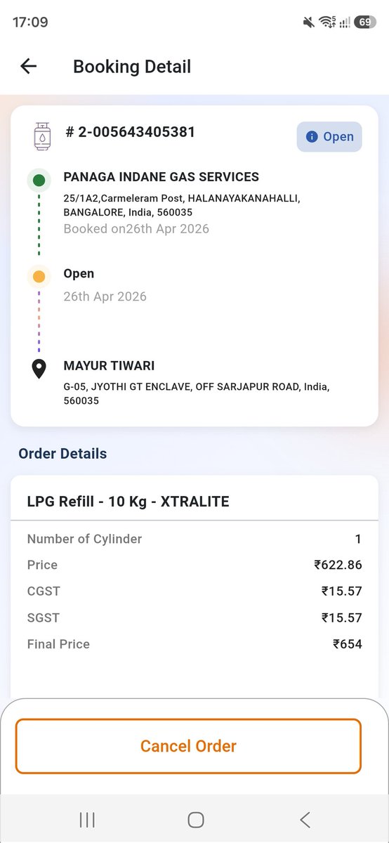 AVOIND's tweet photo. @indane_gas my booking is still open why may I know is their any issue with gas ?
@aajtak
@PMOIndia @Govt_Karnataka https://t.co/a6XPJ2u2a4