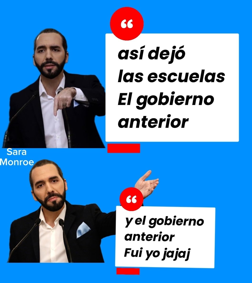 Ay no, siete años webernando y sigue con el mismo discurso cansón