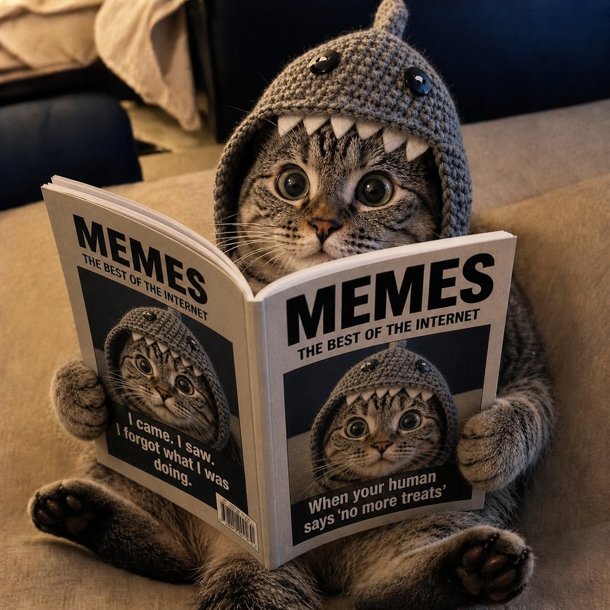 SharkCatSolana's tweet photo. Endless memes 🦈🐈 https://t.co/ETqXGeklBw