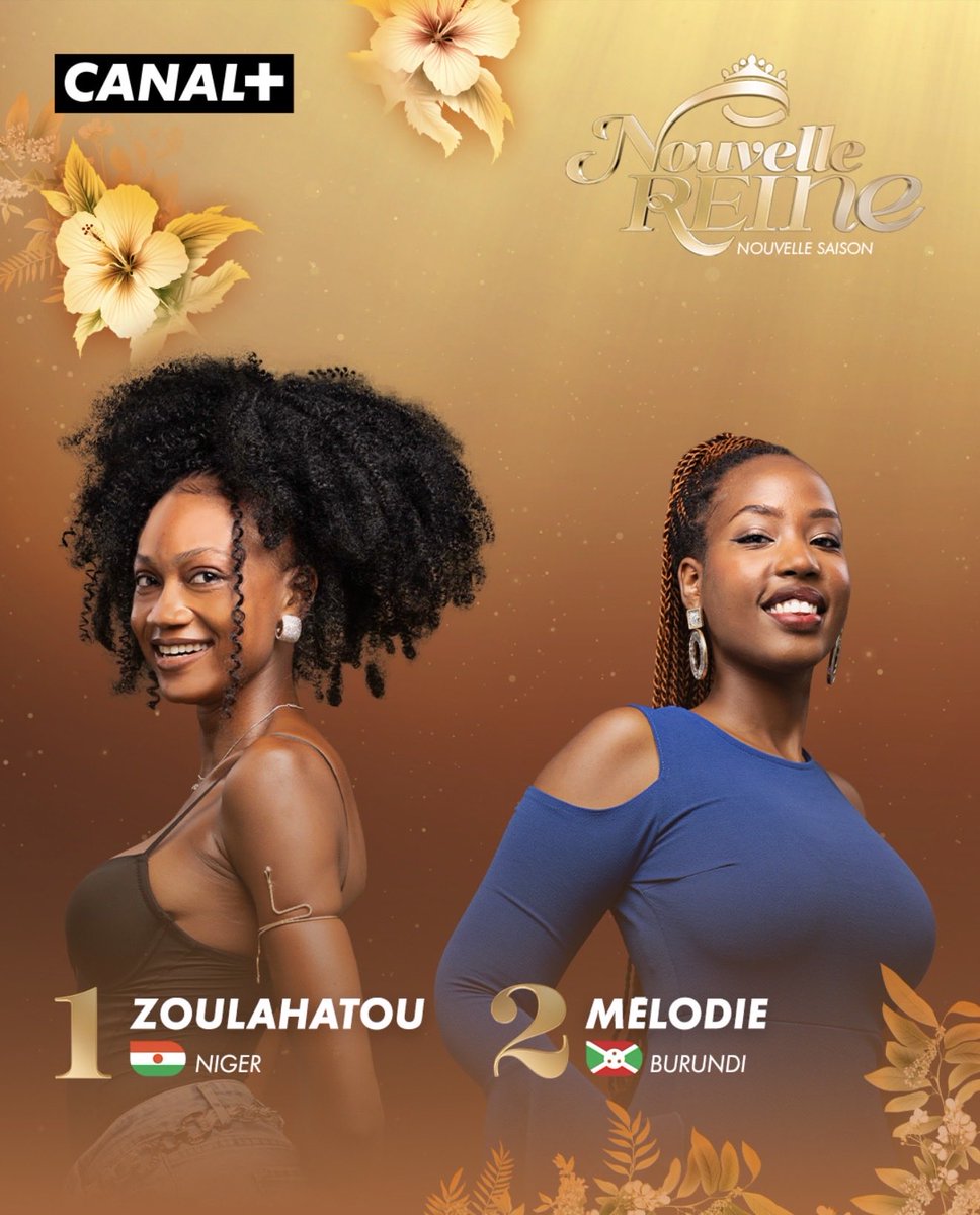 cplusafrique's tweet photo. Les votes bonus vous attendent ! 🥳
Votez 1 pour Zoulahatou 🇳🇪
Votez 2 pour Mélodie 🇧🇮
Lien du vote en bio. 

➡️NOUVELLE REINE SAISON 2
Tous les samedis à 20H30 GMT
Sur CANAL+ MAGIC
#NouvelleReineS2 https://t.co/MvlcPL4w40