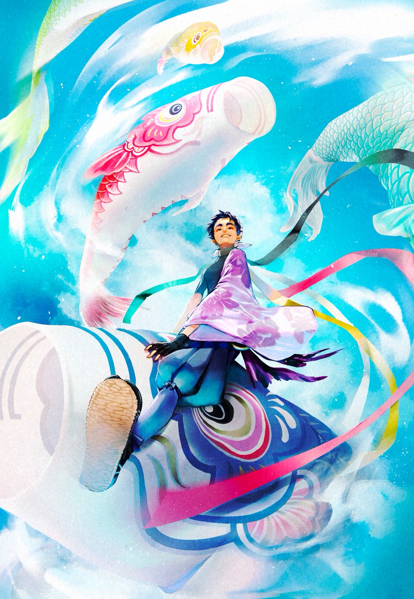 snails0106's tweet photo. #子どもの日 🎏 https://t.co/FCcG4kbNrj