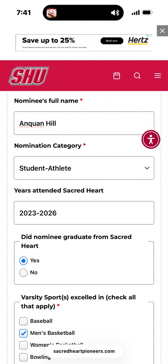 EfficientQuan's tweet photo. Honored to use my @SHUBigRed  HOF vote on #1ofQuan committee should get this one right #firstballot https://t.co/6nj3ynbmk7
