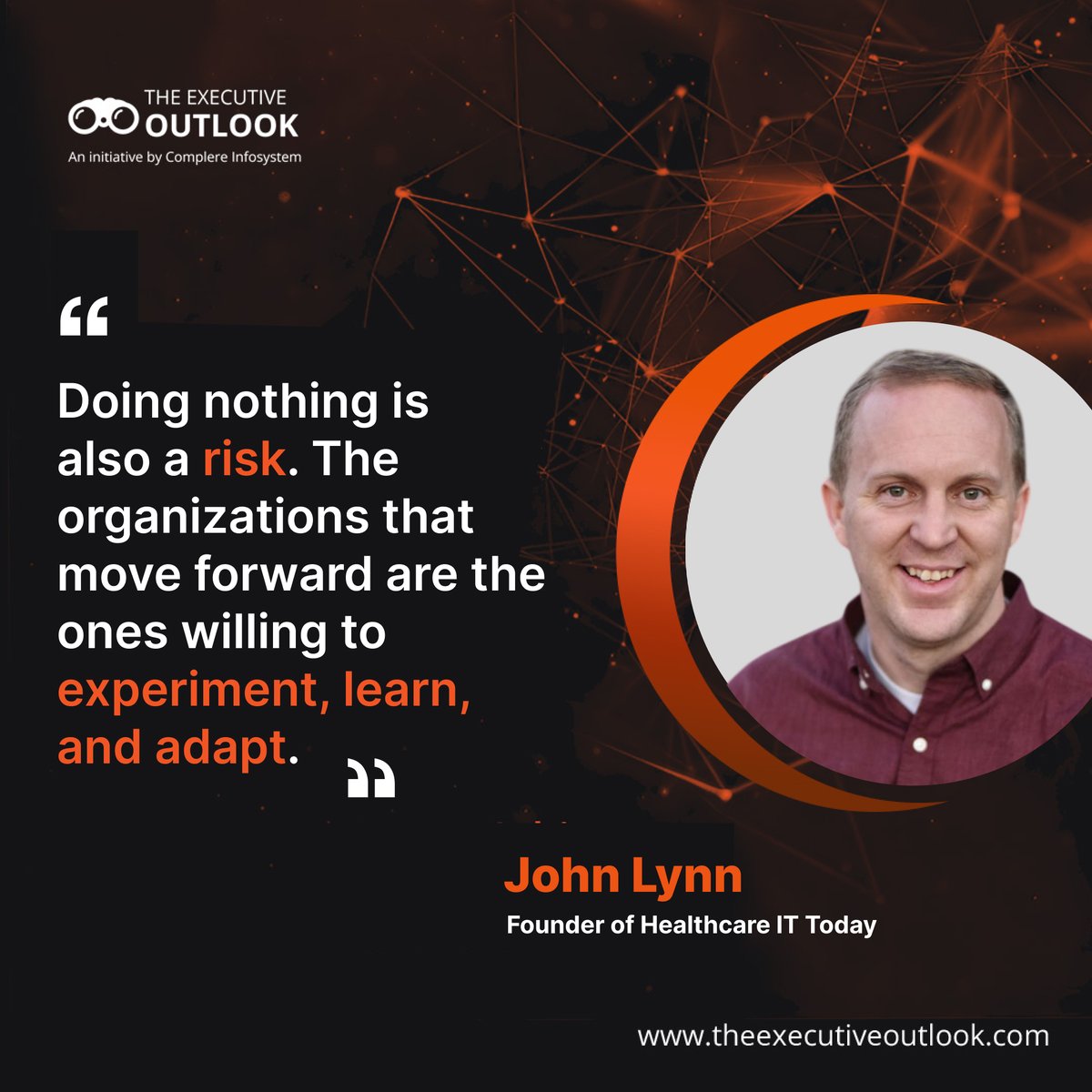 OutlookThe36438's tweet image. Most organizations don’t fail because they tried AI too early.

They fail because they waited too long to start learning.
“Doing nothing is also a risk.”

The future belongs to leaders who experiment, learn, &amp;amp; adapt.

Full episode drops this Wednesday.

#AI #Healthcare #Leader