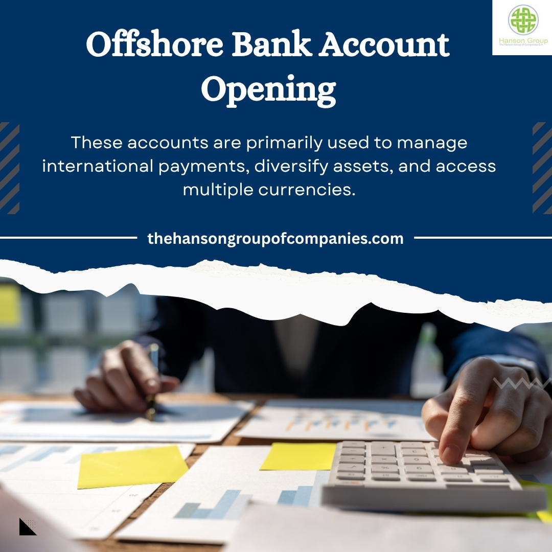 GroupHanson's tweet photo. Offshore Bank Account Opening with The Hanson Group of Companies offers secure, fast, and confidential global banking solutions. Enjoy benefits like low taxation, no minimum deposits, online access, and full client control. 

#OffshoreBanking #BankAccountOpening #GlobalFinance https://t.co/34UND99X9d