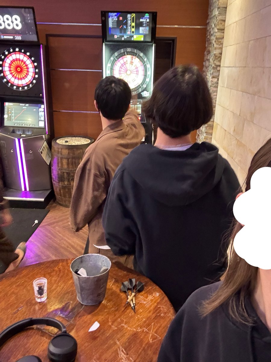 えんかしてきた！！
カフェとダーツに行ってきた🎯✌️