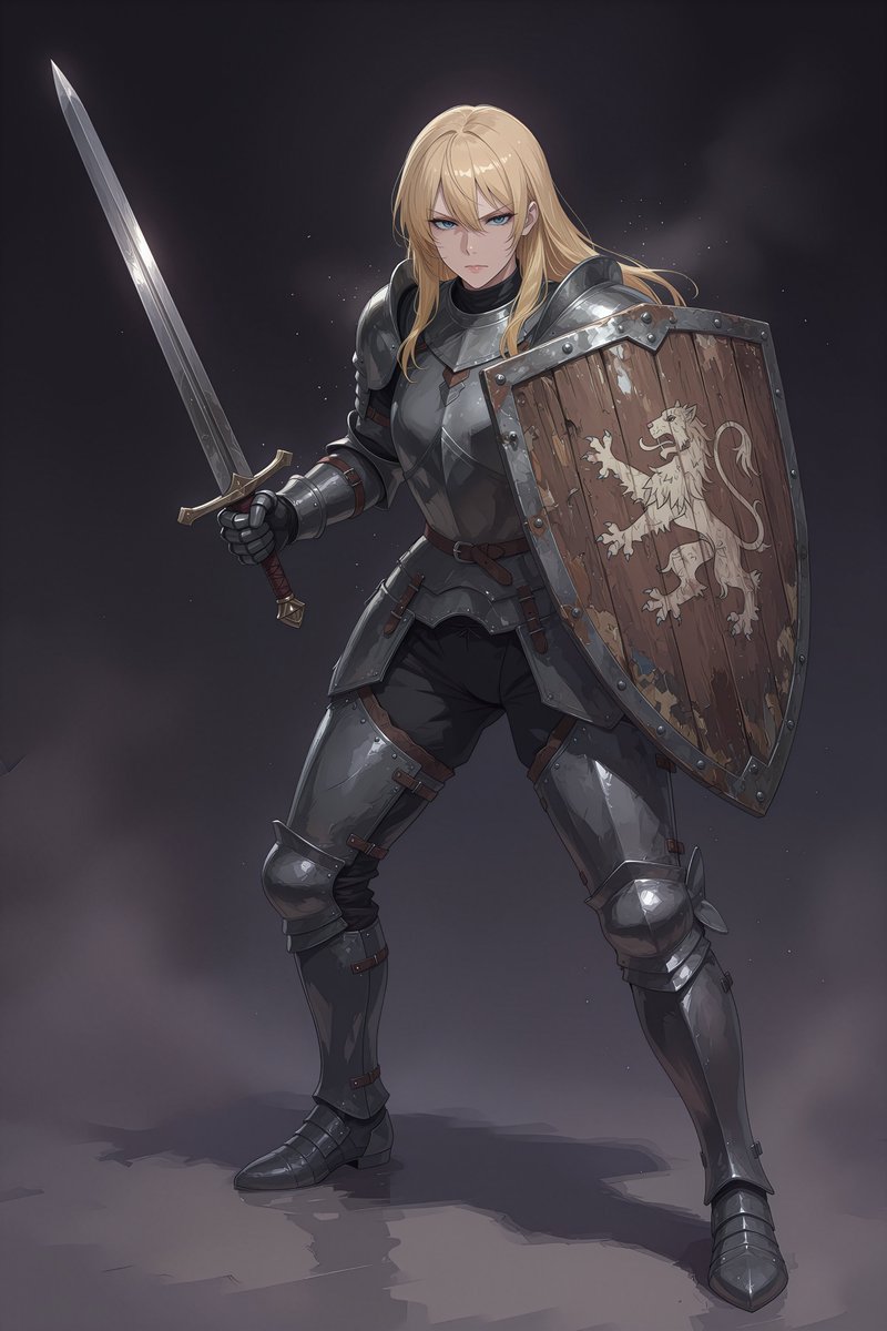 sHu226783172's tweet photo. #FemaleKnight #KnightGirl #FantasyKnight #MedievalFantasy #SwordAndShield #PlateArmor #FantasyArt #DigitalArt #AIArt #WarriorWoman #FemaleCharacter
I tried a more realistic and plain style for this female knight.🤪 https://t.co/FglfGDxL88