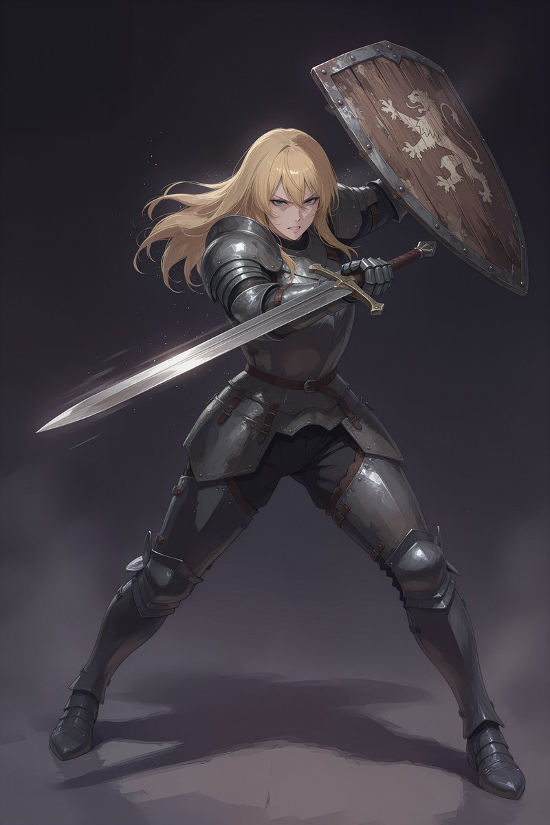 sHu226783172's tweet photo. #FemaleKnight #KnightGirl #FantasyKnight #MedievalFantasy #SwordAndShield #PlateArmor #FantasyArt #DigitalArt #AIArt #WarriorWoman #FemaleCharacter
I tried a more realistic and plain style for this female knight.🤪 https://t.co/FglfGDxL88
