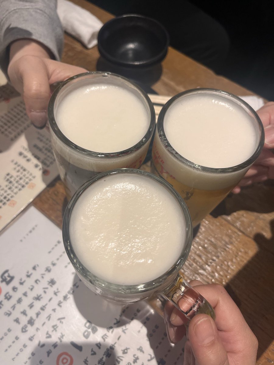 ゲルオバリミオフ会決行❣️今日のご飯屋さんめっちゃ辺りやった❣️又行こう