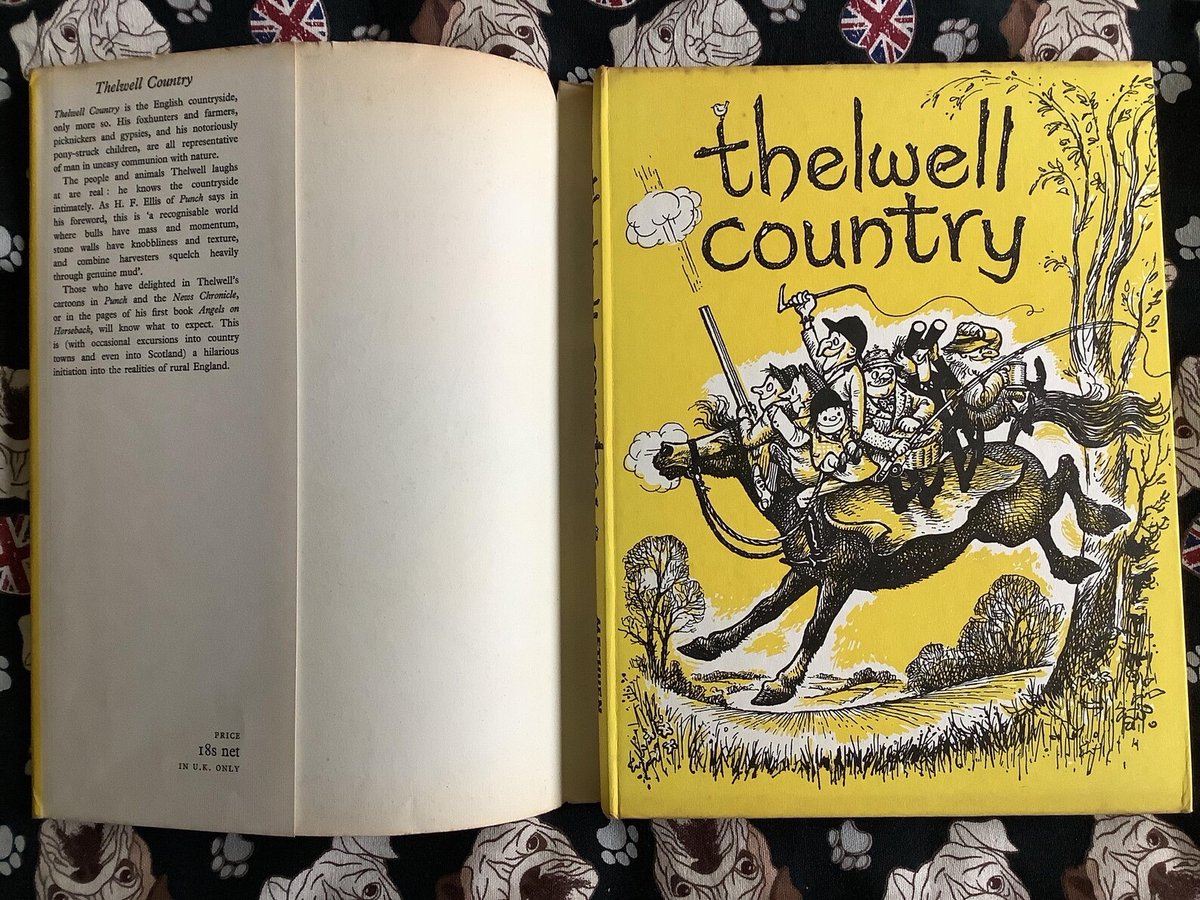 WatsonsVintage's tweet photo. NEW LISTING - RARE Vintage 1964 'thelwell country' Hardback Book - A Fun Nostalgic Book Gift for a Thelwell Fan - Funny Illustrations - Adult Humour Book https://t.co/wdqpUPfAEB via @Etsy #VintageBooks #Thelwell #1964Gift #nostalgia #HorseLover #AdultHumour https://t.co/cOS5fYFIx5