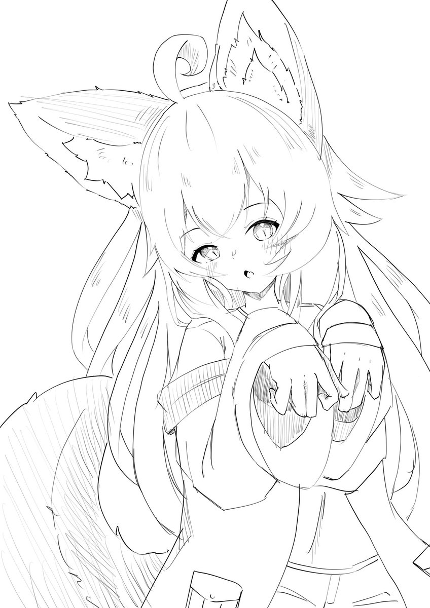 Qbv8Wa's tweet photo. んな？
#イラスト
#ケモ耳
#オリキャラ https://t.co/1ZiIeIvmQ8
