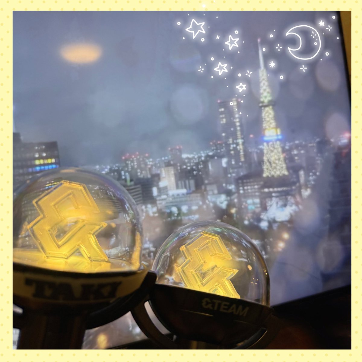 今年は現地へ行けず、娘と配信で見てました☺️🗼✨✨
雨だったけどタキくんにぴったりの黄色のテレビ塔とっても綺麗だったよ✨✨

#TAKIライトアップinSapporo
#HAPPY_TAKI_DAY
#andTEAM_TAKI