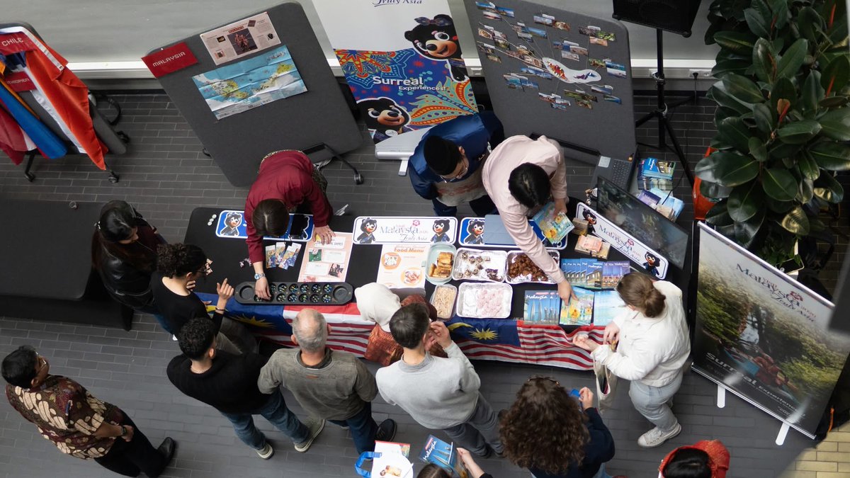 MYEmbBerlin's tweet photo. On 28 April 2026, the Embassy of Malaysia in Berlin, together with Majlis Amanah Rakyat (MARA) Office in Frankfurt, participated in a series of engagements at Jade Hochschule, Wilhelmshaven, in conjunction with the university’s International Day programme. https://t.co/Edj2MMwggl