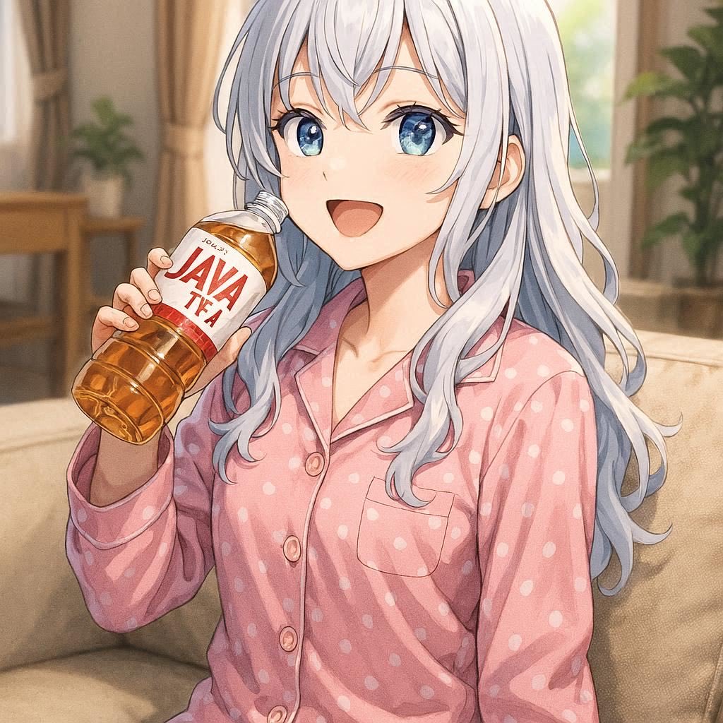 kerokero1023's tweet image. お風呂入ってサッパリ！！
ジャワティー飲んでスッキリ😆🐸✨
#GPT4 #AIイラスト