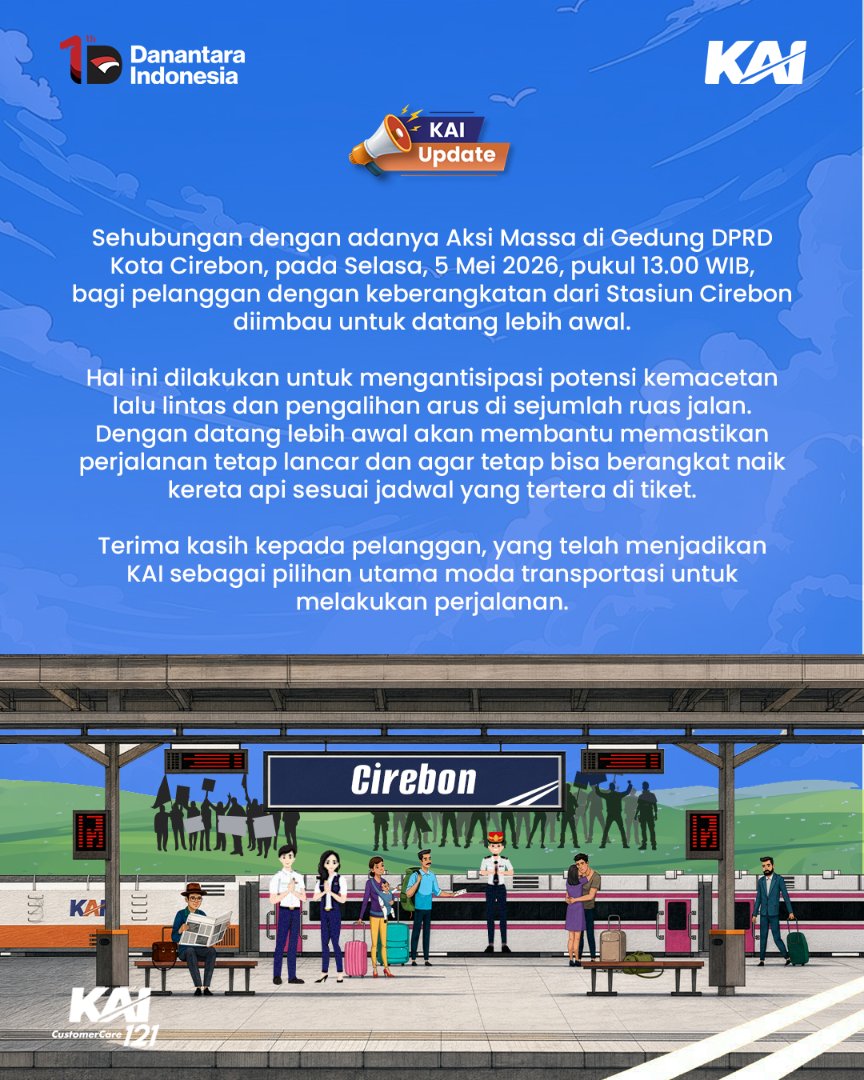 Kereta Api Indonesia tweet media