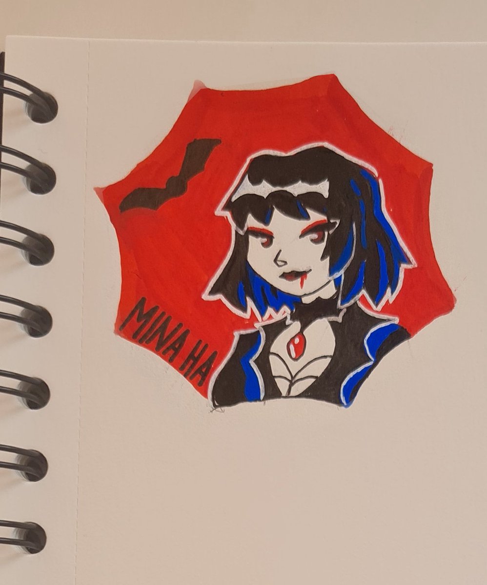 mini_dado_'s tweet photo. Drawing a deadlock character every day!
Day 1 - Mina Ha https://t.co/aq3VZLc3L7