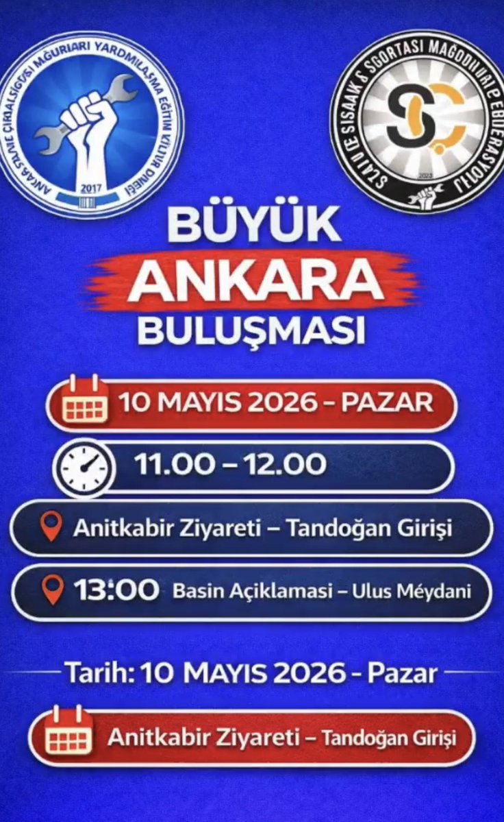 Hakkımız alınterimizin yok sayılmaması için herkesi bekliyoruz