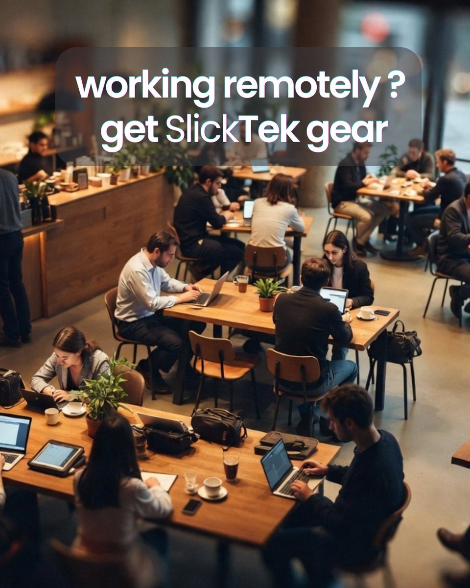 SlicktekOne's tweet image. Work isn’t a place anymore—it’s a lifestyle. 
Whether you're working from your favorite café, your desk at home, or halfway across the world… your setup should move with you - smart, seamless, and always stylish. 
Shop Now on zurl.co/R4A9Z

#gadgets #dailytech