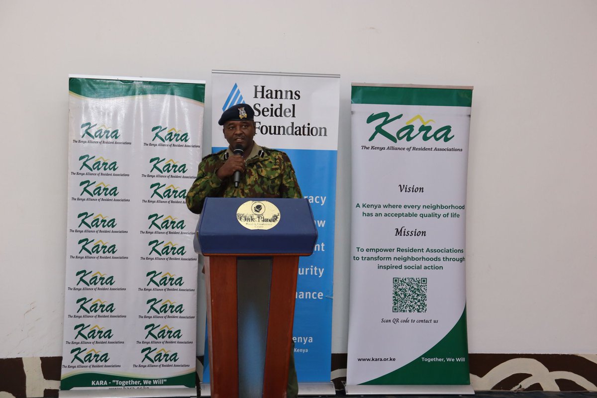 Kenya Alliance of Resident Associations tweet media