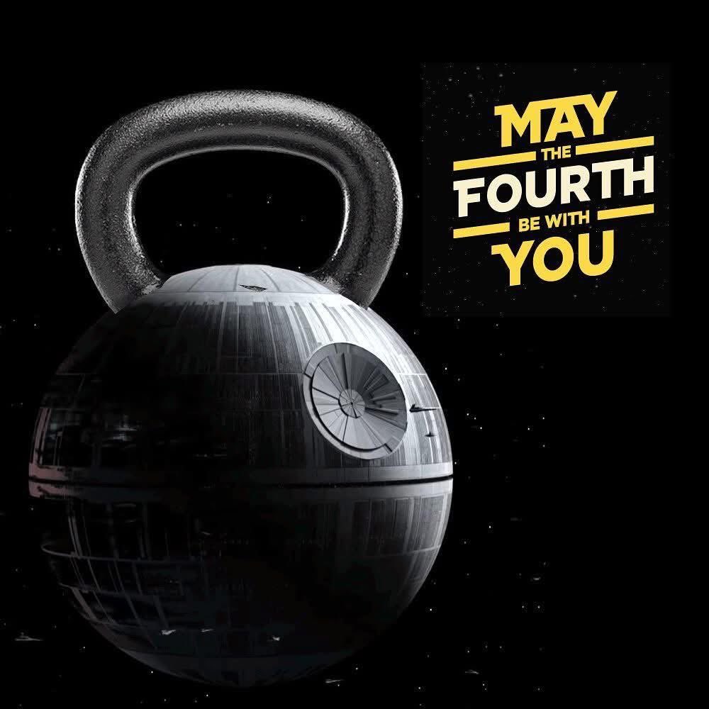 BeStrongFirst's tweet photo. "That's no moon… “

#MayThe4thBeWithYou #StrongFirst #beStrongFirst https://t.co/98BbUoOp6q