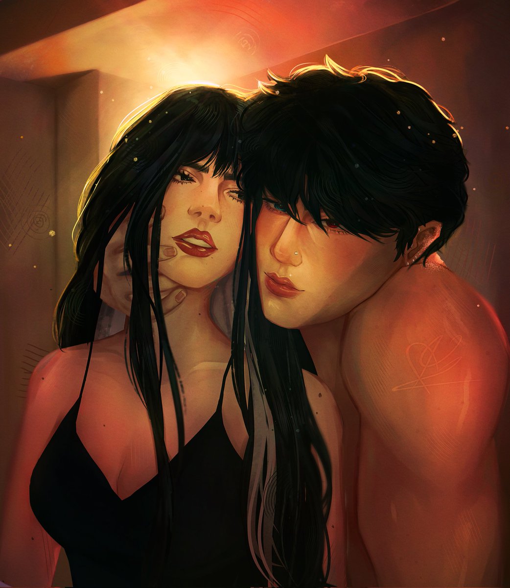 _browniesz's tweet photo. my moon and my men (ocs) https://t.co/DeRLVUMhq7
