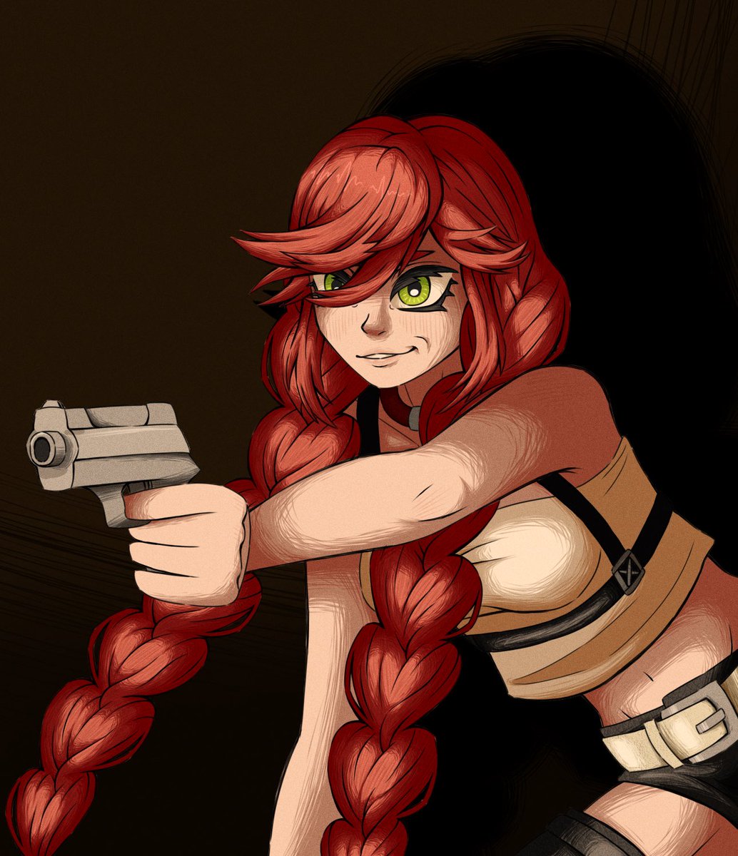 burbleburb333's tweet photo. I love her so much it’s insane #art #fanart #digitalart #gachiakuta #riyoreaper https://t.co/gVbG8SYD3g