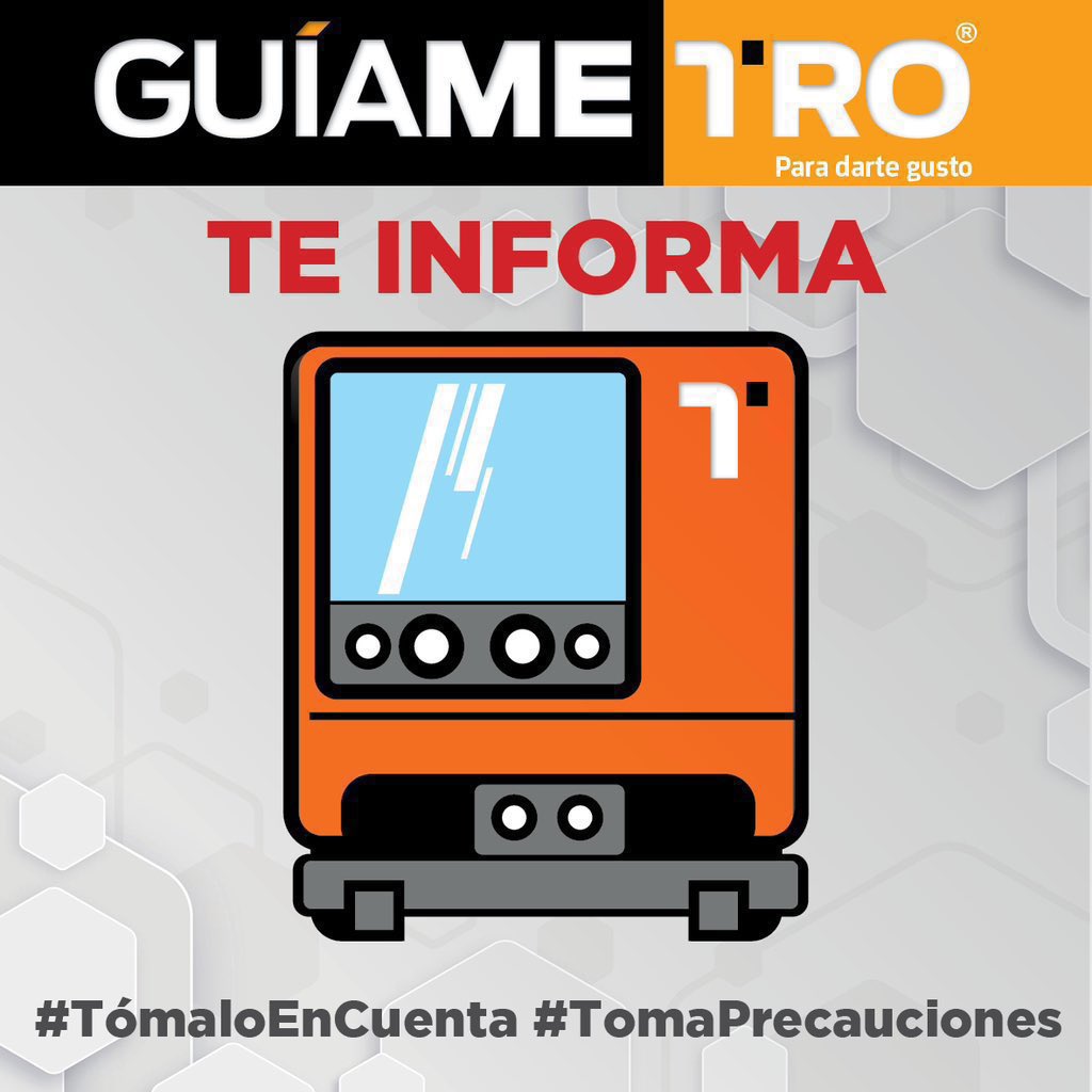guiametromx's tweet image. #BuenosDias ☀️☕️
Guía Metro te informa al momento el avance y afluencia en Líneas del #MetroCDMX
Guía Metro es independiente de STCM
¡Ten un gran día🍀!
#FelizLunes #Lunes #FelizLunesATodos #TransportePúblico #AvisoMetro #MovilidadCDMX #Linea2 #Linea3 #Linea8 #LineaA #LineaB