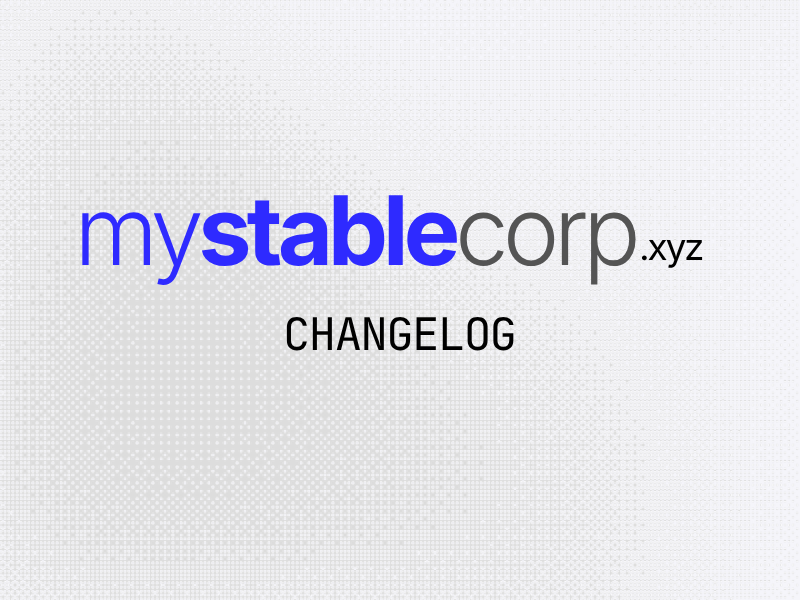 myStableCorp tweet media