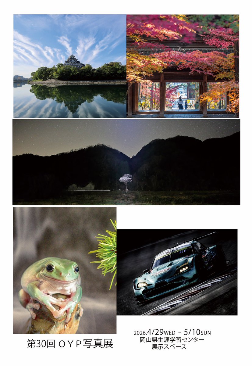 budgettsfrog's tweet photo. 今年もOYP写真展に参加してます✨
今年の私のテーマは「和」
ペットのイエアメガエル🐸と盆栽🪴にモデルになってもらってます。

感想を書いてくださった方にはお好きなポストカードをプレゼント中です😉
無くなり次第終了なので早い者勝ちだよ〜

岡山県生涯学習センター展示スペース
9:00〜21:00 (5月7日は休館日)
日曜祝日は9:00〜17:00
5月10日15:00まで。