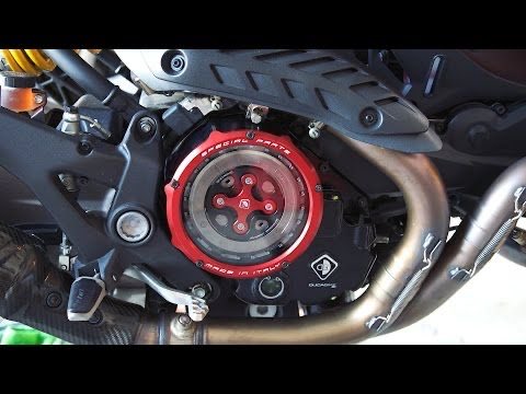 RadioJackz's tweet image. Clear clutch cover for my Duc… yay or nay??? 

#ducati