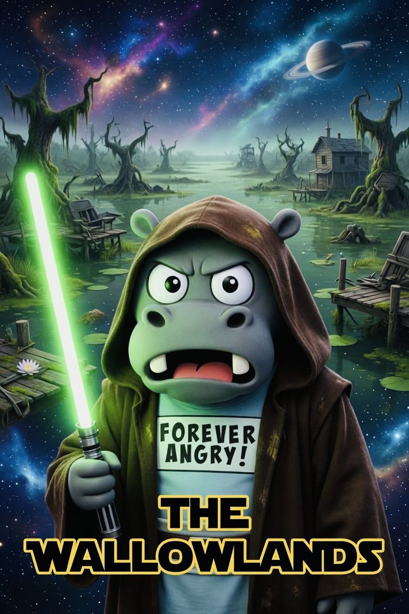 RetroVerse83's tweet photo. In a universe far away ….
@WallowlandsHQ 🪐🚀
Happy May the 4th everyone!
May the #ForeverAngry force be with you on this ANGRY Monday.
As Bubbles suits up , he clashes
battle with the casino Emperor
Squiggles from the @WallowCatsHQ
Reinforcements are here as the @SkulKritters join forces with
bubbles!!
Now the epic final confrontation
emerges… what does the fate
hold for the Wallowlands ?
…………..
Eyes slowly open …..
Bubbles are you awake???
Bruh! Watching to much tv buddy!
It was just a dream as the Kritters wake up Bubbles 😝
In the distance by the casinos
is a creepy laugh from Squiggles 👀👀