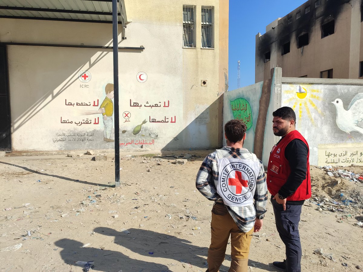 ICRC in Israel & OT tweet media