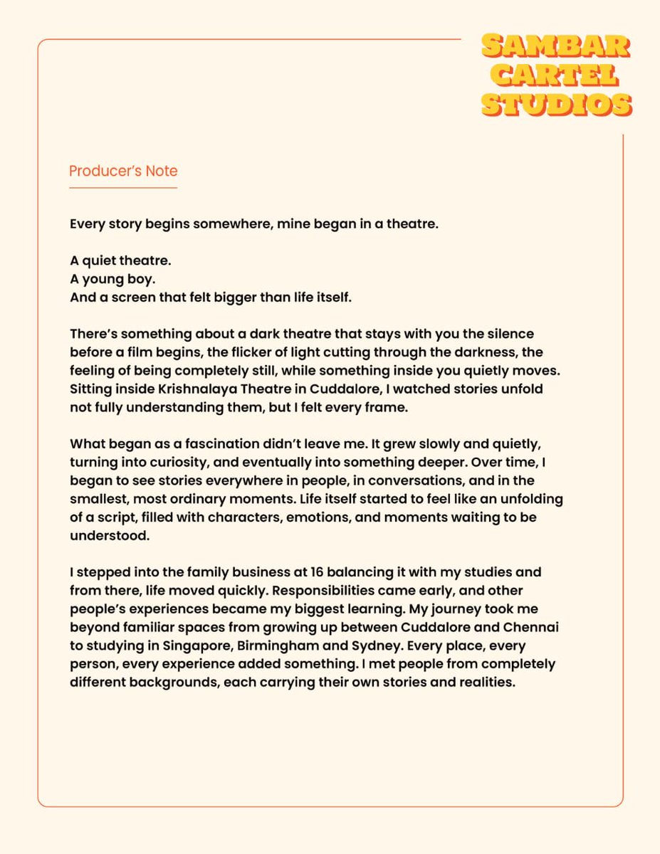 igtamil's tweet image. On the special occasion of producer Abhishek Murali’s new production house launch, we proudly introduce Sambar Cartel Studios — a new voice in Tamil cinema. 🎬💰

@RIAZtheboss @ParasRiazAhmed1 @V4umedia_

#TheSambarCartelStudios
#ProducerNote #Kollywood #IndianCinema