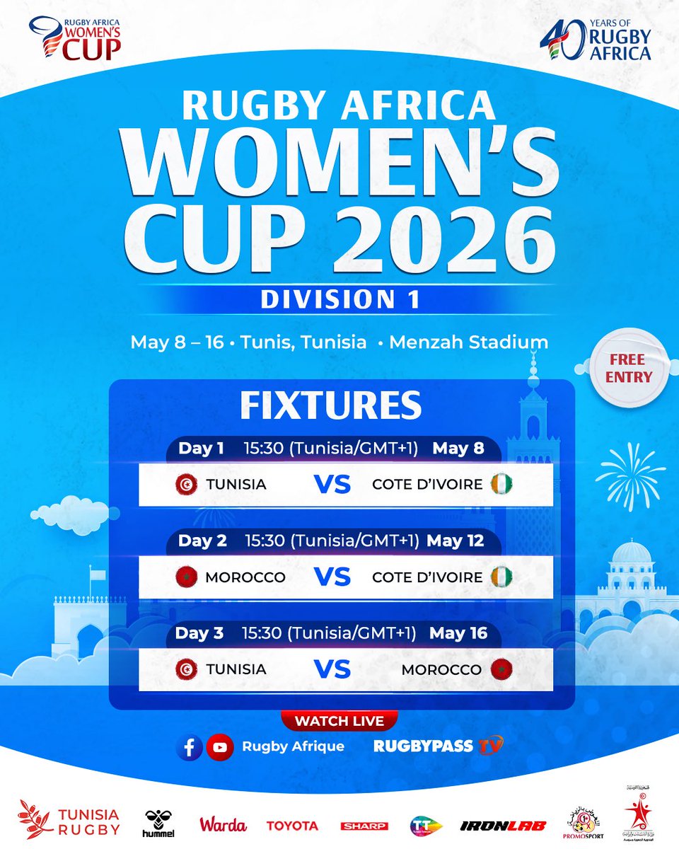 Image for the Tweet beginning: 4 days to go! 🏉🔥

The