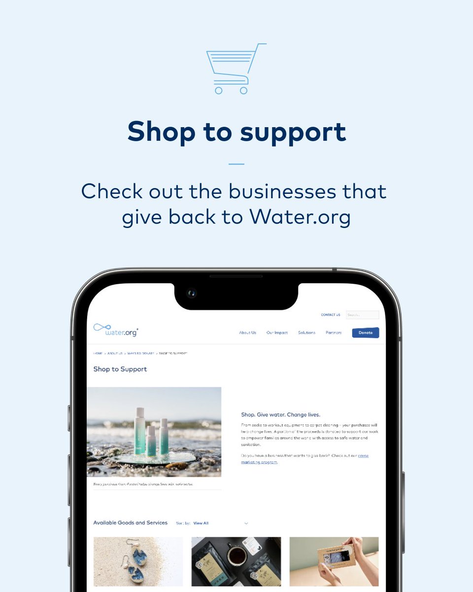 Water.org tweet media