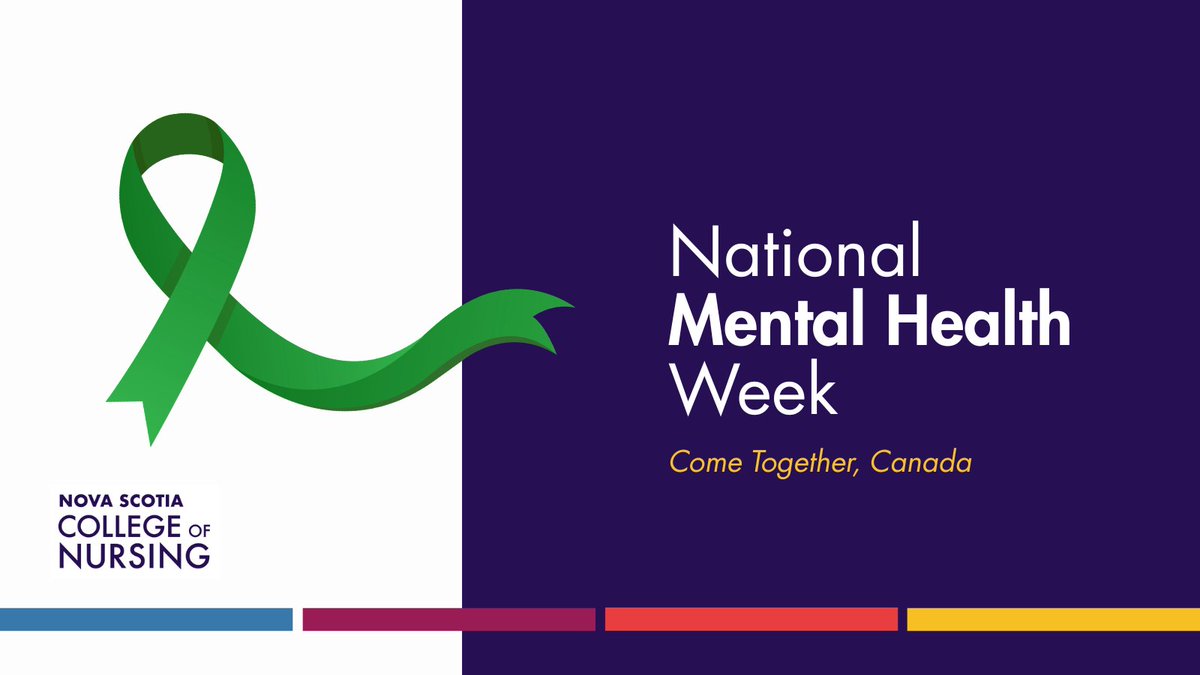NSCollegeNurses's tweet photo. This week is National Mental Health Week.

This year’s theme, “Come Together, Canada,” encourages connection, community, and support from coast to coast to coast.

Learn more:  https://t.co/inazpNPyWg https://t.co/fJeSuNDUlN