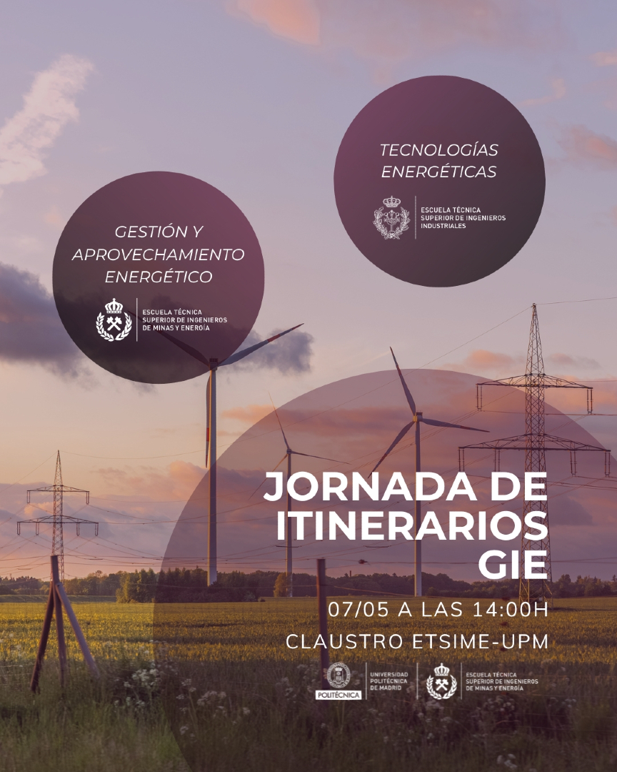 minasenergiaupm's tweet photo. ¿Dudas con tu itinerario del GIE? Tenemos las respuestas ⚒️📖
📅 Martes 07/05
🕑 14:00h
📍 Claustro ETSIME
#ETSIME #GIE #UPM #Ingeniería #Energía #Madrid #FuturoIngeniero #somosupm #sostenibilidad https://t.co/ravMd2gxkU
