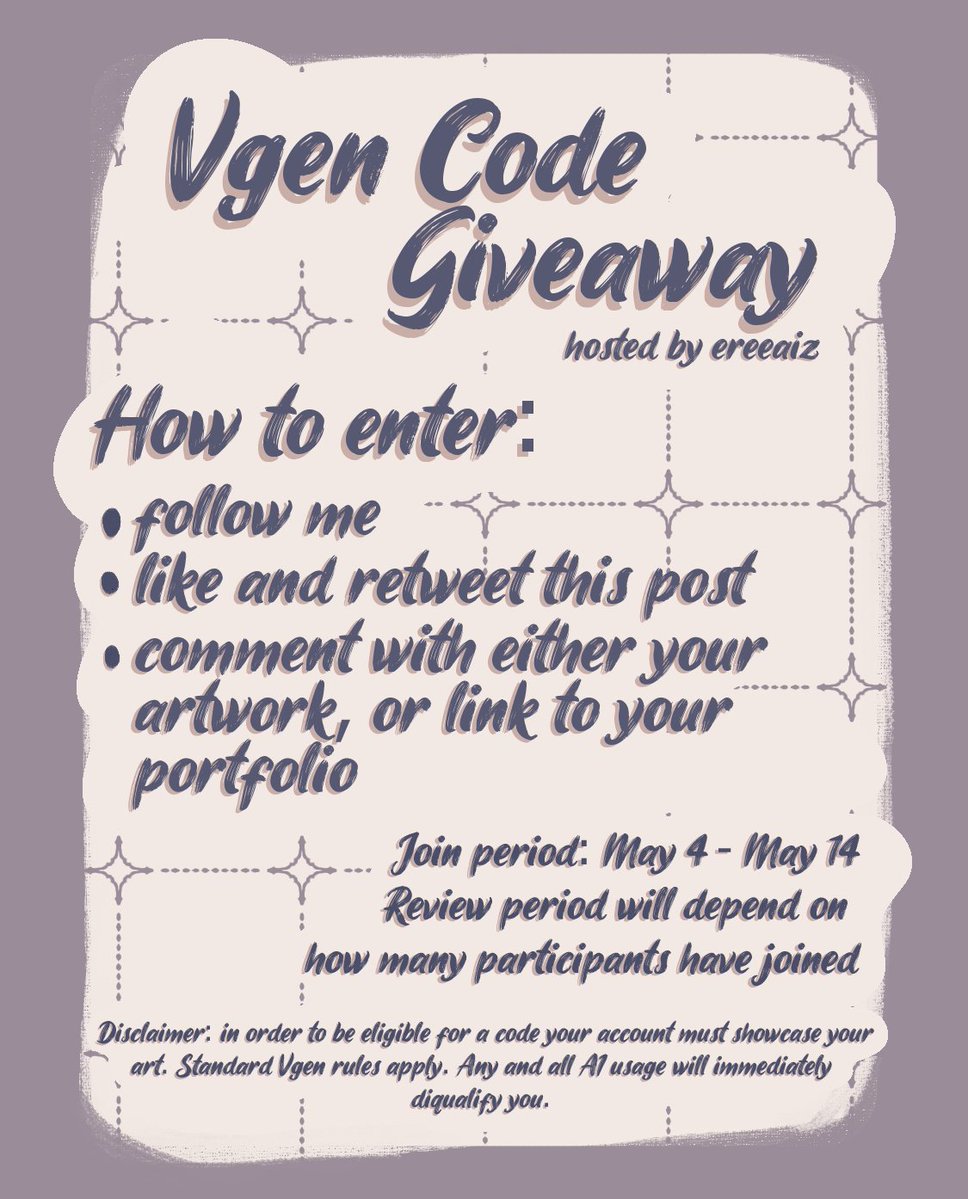 ria -`♡´- vgen code giveaway ! tweet media