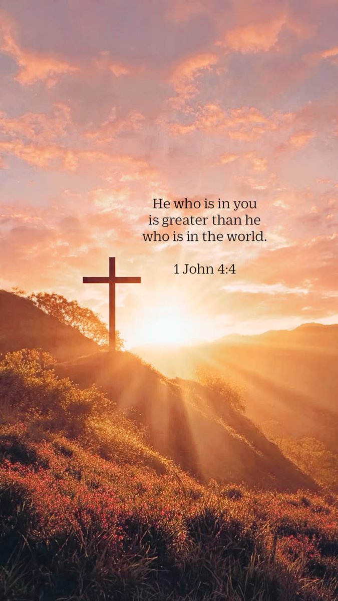 John_Matthew_T's tweet photo. 1 John 4:4 https://t.co/HhYRY352e9