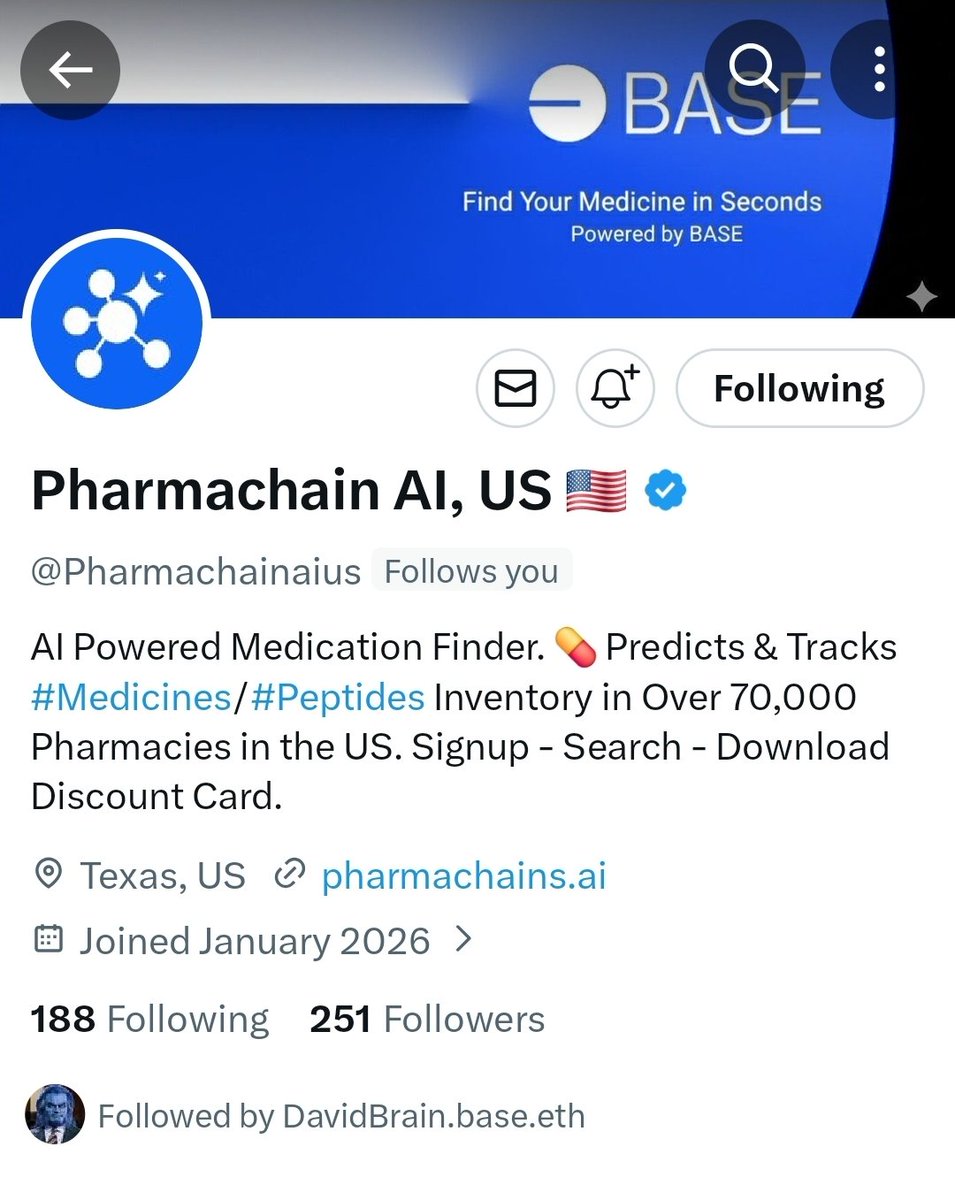 Pharmachain AI tweet media