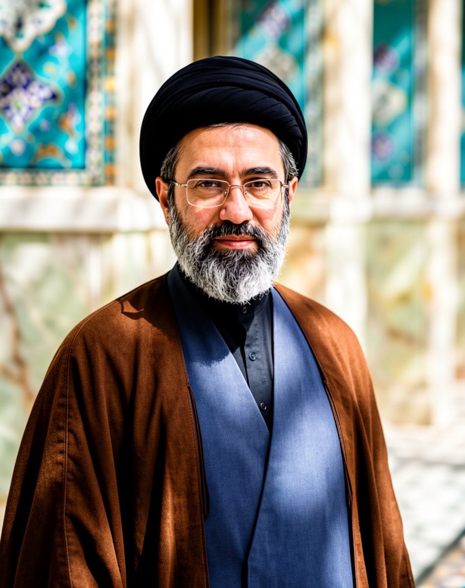 الموت أولى من ركوب العارِ
نحن جنود المجتبى الكرارِ

#مجتبي_خامنه_اي