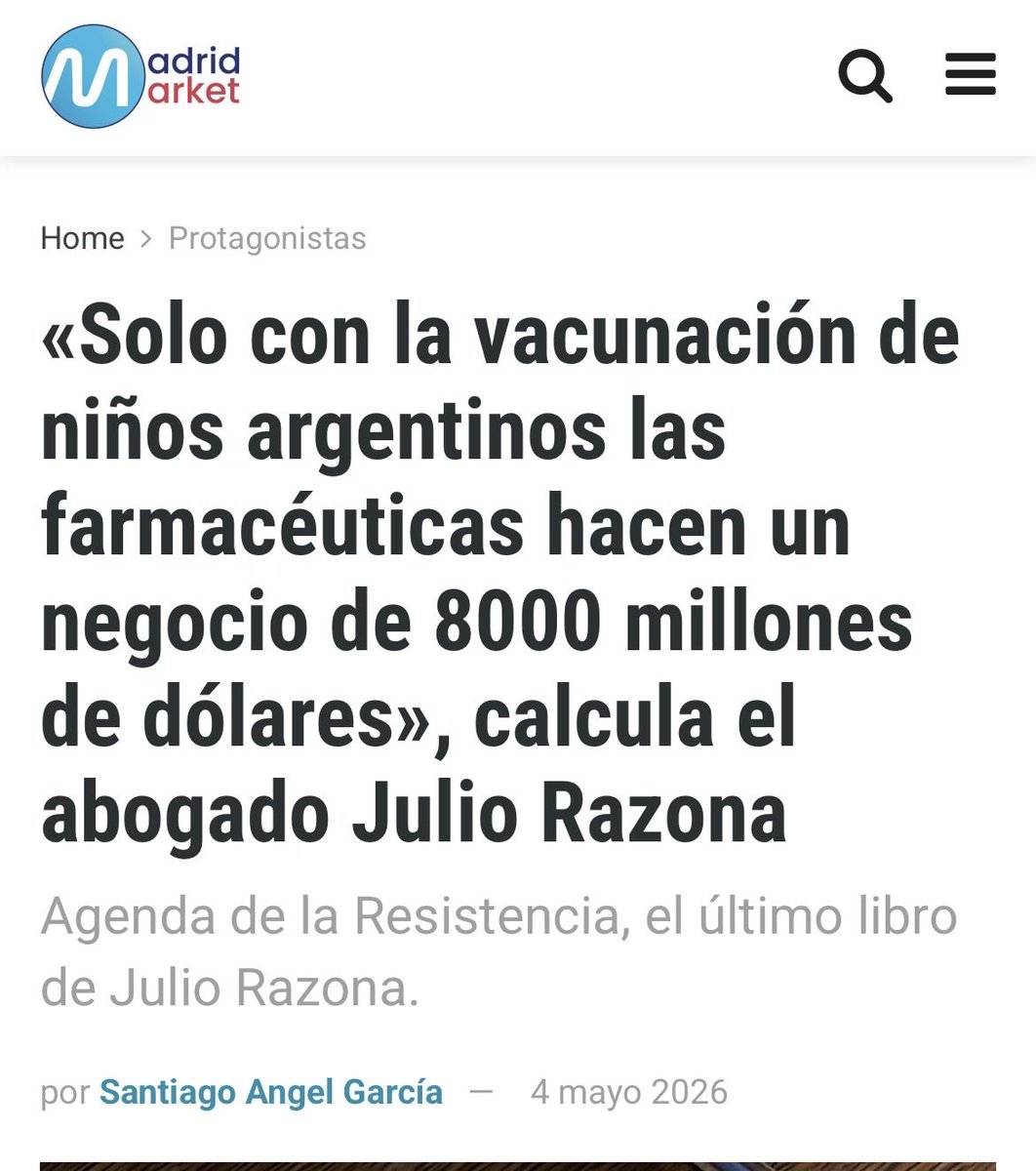 Julio Razona tweet media