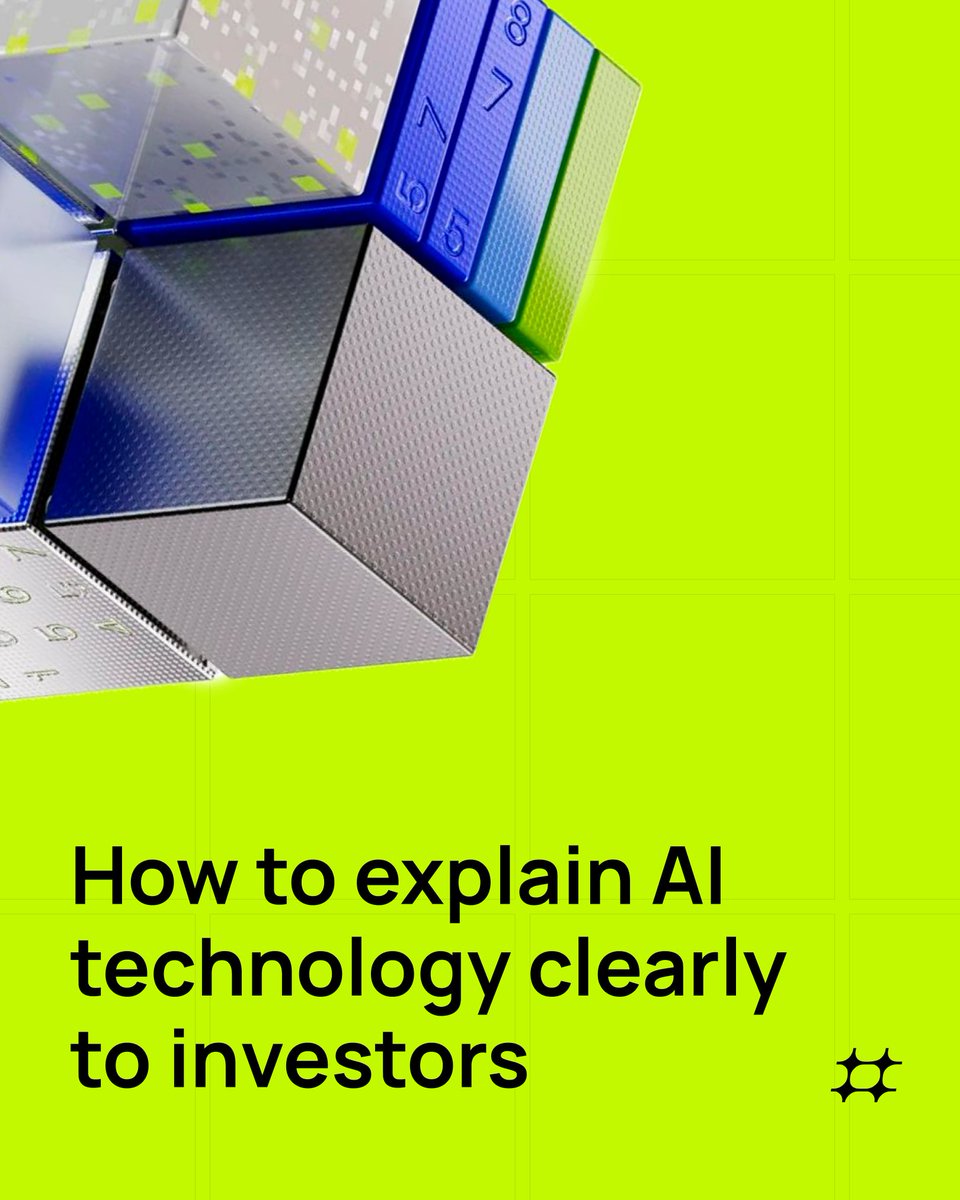 FuturpriseTech's tweet photo. When explaining AI technology to investors, clarity matters more than technical depth.

Focus on what the AI does, what problem it solves, and why it provides a meaningful advantage. Connect the technology to real use cases, customer value, and business outcomes. https://t.co/g94K9bVXz9