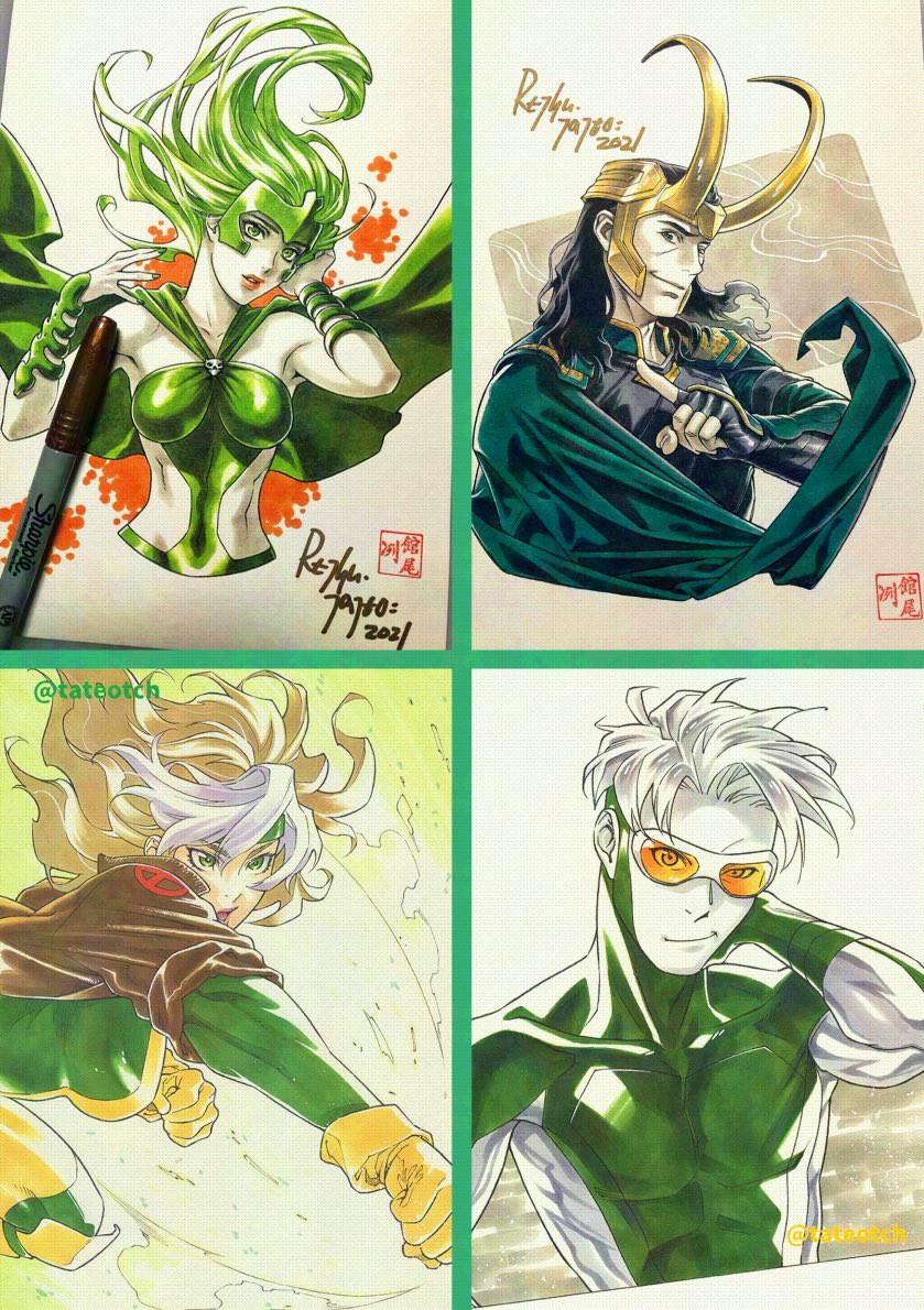 #みどりの日 過去アナログコミッションまとめ 
